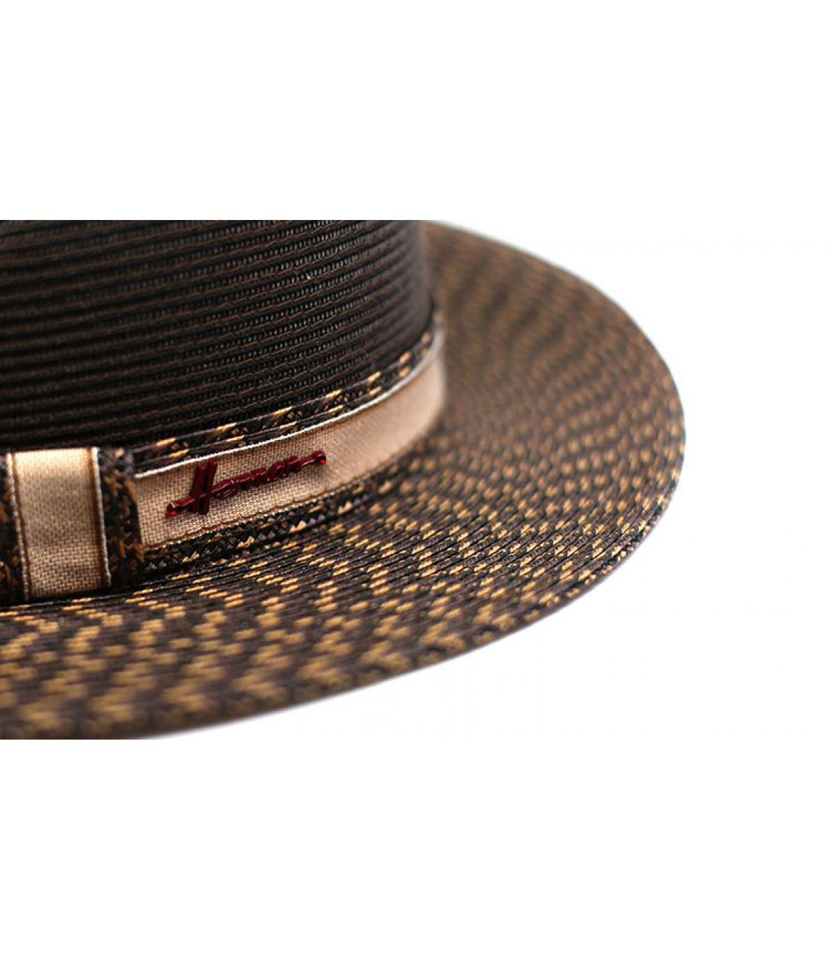 Herman Headwear Fedora braun wasserabweisend